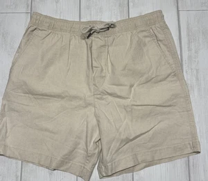 Neu mit Etikett American Eagle Herren Größe M hellbraun Flex 7" eingelebte Trekkershorts NEU - Bild 1 von 10
