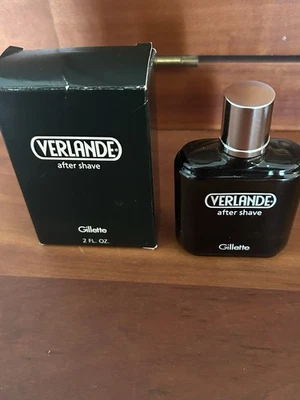 NOVO Com Caixa Vintage VERLANDE After Shave Gillette 2 fl. oz.~1987 FEITO NOS EUA~ - Imagem 1 de 3