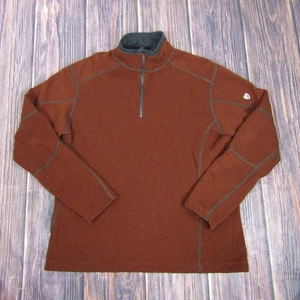 Kuhl Pullover Mens XL Half Zip Fleece Sweater Outdoor Warm Acrylic Polyester - Picture 1 of 7