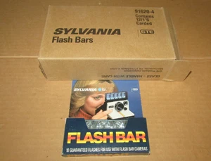 NOS Sylvania Flash Bars 12/1's Carded 10 Flashes Each 120 Flashes Total 91620-4 - Picture 1 of 5