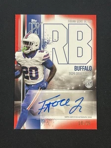 2024 Topps Signature Class Rookie Auto Orange #RCA-FG Frank Gore Jr /25 - Picture 1 of 3