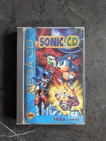 Sonic CD (Sega CD, 1993) Rare Reg Card & Great Shape