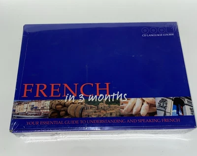 Covent Garden Books French In 3 Months CD Language Course New Sealed - Image 1 of 2