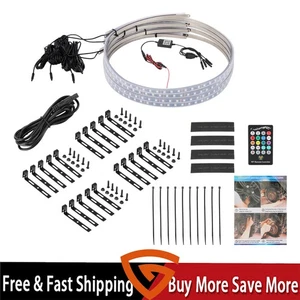 Pack of 4 15.5'' RGB Wheel Ring Lights LED LIGHT GB Wheel Ring Light LED - Picture 1 of 14