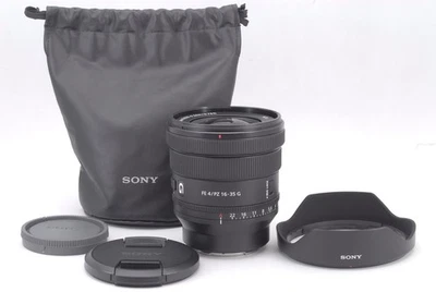 Sony FE PZ 16-35mm F/4 G SELP1635G  Wide Angle Full Frame Zoom Lens with Hood - Image 1 of 4