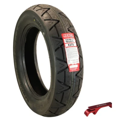 Kenda Kruz K673  160/80-16 75H Motorcycle Street Rear Tire - with Kenda Keychain - Image 1 of 4