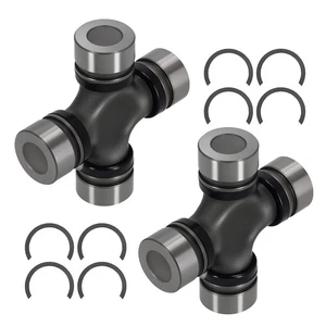 2x Universal Joints Front Rear U-joint Greaseable for Chevy Tahoe Silverado 534G - Picture 1 of 12