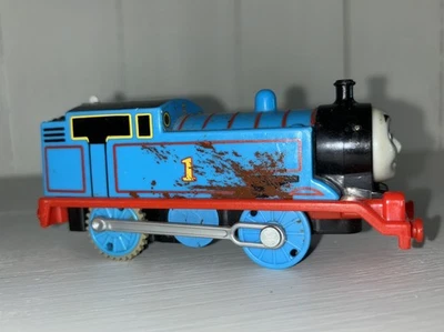 Thomas & Friends TrackMaster Muddy/Dirty Thomas motorizado de tren de juguete. L Foto 1 de 4