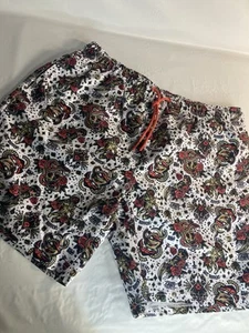 Veccoberry Men Swim Trunks Skull Scorpion Shark Anchor XL - Picture 1 of 5