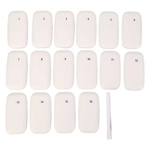 UK Plug Wireless Calling System 16 Pagers 546yd Transmission 2 Working Mode HLF - Photo 1/12