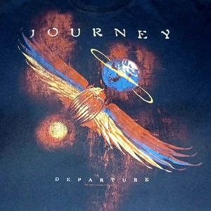 Schwarzes T-Shirt Shirt JOURNEY DEPARTRY ROCKBAND MUSIK KONZERT 2011 GRÖSSE XL🔥 - Bild 1 von 5