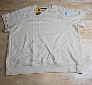 Carhartt Relaxed Fit French Terry Short Sleeve Sweatshirt X-Large (16-18) - Picture 1 of 6