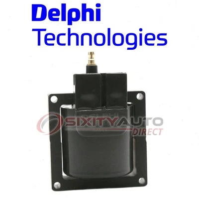 Delphi Ignition Coil for 1994 Mazda B3000 3.0L V6 Wire Boot Spark Plug  ms - Imagem 1 de 4