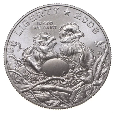 2008 Unc Bald Eagle Commemorative Half Dollar - Image 1 of 3