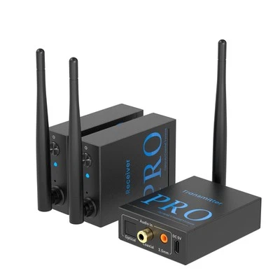 3-in-1 2.4GHz Wireless Audio Transmitter Receiver for Subwoofer Speaker Foto 1 de 4