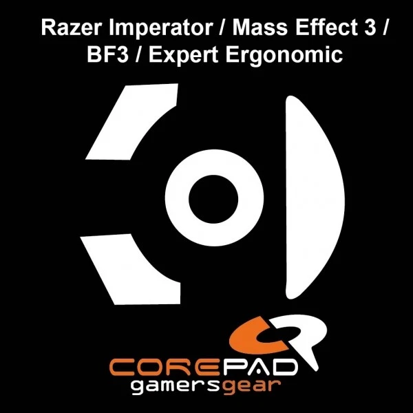 Corepad Skatez Razer Imperator Mass Effect 3 Expert BF3 Souris Pieds Téflon
