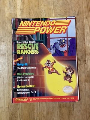 Nintendo Power Magazine (July/August 1990) W/Poster  - Image 1 of 4