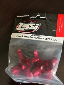 LOSI 1/8LST2,XXL/E,LST,AFTERSHOCK ALUMINUM FRONT SPINDLES NEW IN PACKAGE LOSI - Picture 1 of 4
