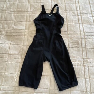 Traje de baño Speedo Powerplus Racing para mujer talla 28 negro estilo 8191441 competición - Imagen 1 de 11