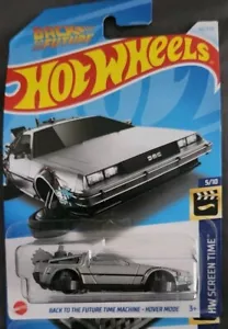 Hot Wheels Back to the Future Time Machine Hover Mode #60 2024 HW Screen RARE - Picture 1 of 1
