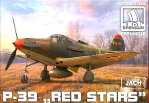 1/144 WW2 Fighter : Bell P-39 Airacobra "Red Stars" [UdSSR] #144016 : BRENGUN - Bild 1 von 7