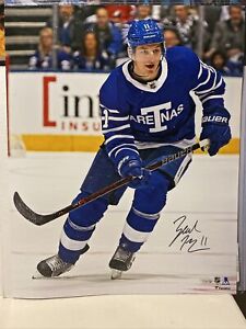 Zach Hyman Signed Toronto Maple Leafs 16x20 Photo Fanatics Hologram