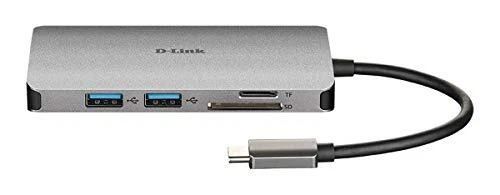 D-Link DUB-M810 Hub USB di Tipo C 8 in 1, Adattatore USB C con HDMI 4K e (B9x) - Immagine 1 di 1
