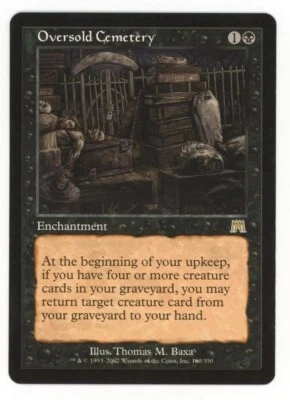 MTG Oversold Cemetery Onslaught 160/350 Regular Rare Playing Card Near Mint NM - Image 1 of 2