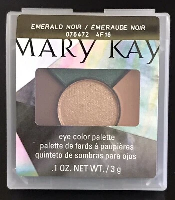 New In Package Mary Kay Eye Color Palette Emerald Noir #076472 Full Size - Image 1 of 2