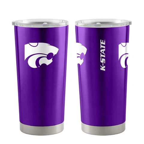 Kansas State Wildcats 20oz Ultra Travel Tumbler [NEW] NCAA Cup Mug Coffee Steel Cover
