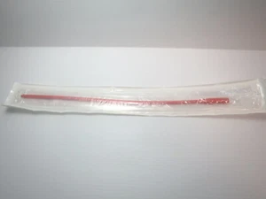 RED RUBBER CATHETER FOR COFFEE ENEMAS + BROWN SILICONE ENEMA CATHETER MIDWEST - Picture 1 of 2