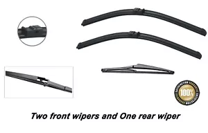 Ford Focus 2006-2010 Brand New Front and Rear windscreen wiper blades 26"17"14" - Picture 1 of 6