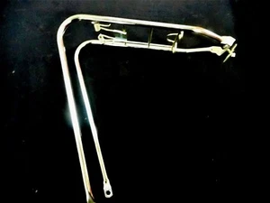 Portaequipajes trasero vintage acero al cromo para 26" con década de 1970 para Raleigh nuevo de lote antiguo - Imagen 1 de 5