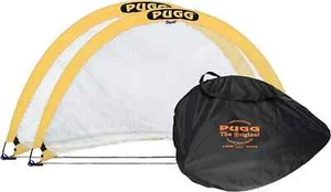 PUGG 6 Foot Portable Soccer & Football Goal Boxed Set - Picture 1 of 8