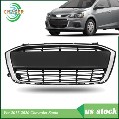 New Front Lower Bumper Grill Grille For Chevrolet Sonic LS 2017 2018 2019 2020 Foto 1 de 4