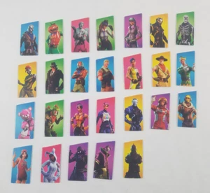 Monopoly Fortnite 2018 Board Game 26 Replacement Cardboard Outfits No Stands - Picture 1 of 1