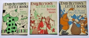 Enid Blyton Little Books X 3 No 2 No 4 and No 6 Circa 1942 - Foto 1 di 7