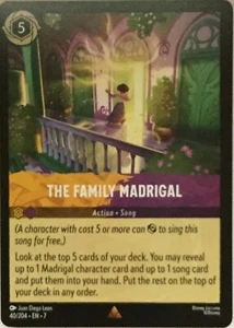 The Family Madrigal Regular - 40/204, Lorcana Archazia's Island - Picture 1 of 1