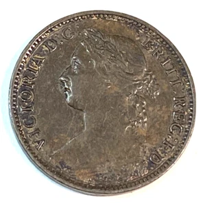 1890 Great Britain Farthing Nice Original Choice Brown AU KM-753 CHRC - Picture 1 of 2