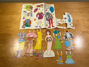 MUÑECA DE PAPEL MODELO STEPHANIE THE TEENAGE 1969 DE COLECCIÓN - WESTERN PUBLISHING COMPANY - Imagen 1 de 6