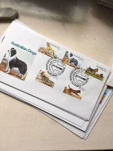 Australia First Day Cover FDC 1980 Australian Dogs Melbourne P.B. PMK  - Picture 1 of 2