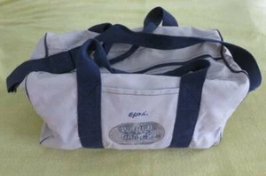 Vtg EPYX World Games Promo Canvas Duffle BAG Technology Computer Gamer Tech - Picture 1 of 6