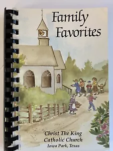 1995 Christus der König Katholische Kirche Kochbuch Iowa Park Texas Familie Favoriten - Bild 1 von 6