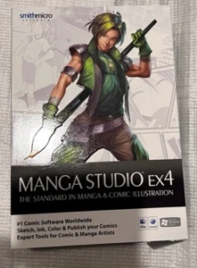 Smith Micro Manga Studio EX4 WINDOWS/ MAC NEW SEALED WITHOUT UPC - Picture 1 of 3
