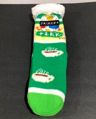 Носки с подкладкой Friends TV Show Central Perk Sherpa один размер подходит большинству с бирками - Изображение 1 из 4