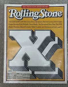 Rolling Stone Magazine 20th Anniversary Issue 512 Nov 5-Dec 10 1987 310 Pages! - Picture 1 of 1