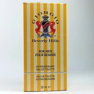 Giorgio beverly Hills For Men Extraordinary Eau De Toilette 50 ML Mann 460 - Picture 1 of 1