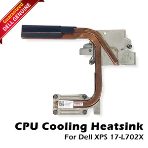 Lot x 2 Dell XPS 17 L702X CPU Heatsink Assembly for Discrete Video P6H7P - Picture 1 of 8