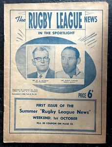 The Rugby League News 1960 - Grand Final Balmain vs Manly - Picture 1 of 2