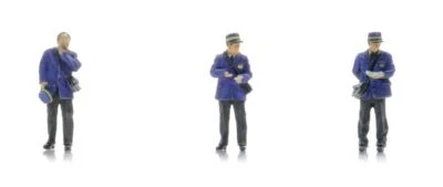 Conductors on Platform 1940-70 (3x) HO/OO gauge figure set Artitec 5870042 - Image 1 of 2